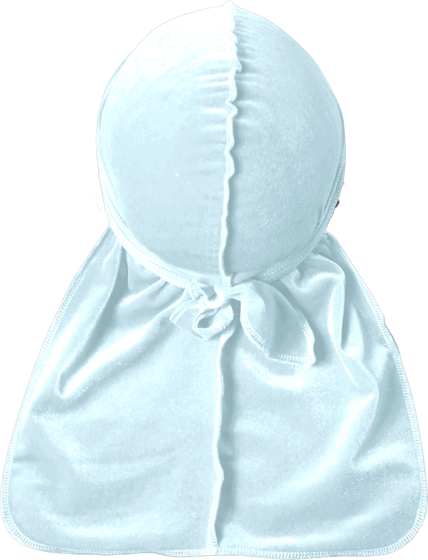 Premium White Velvet Durag
