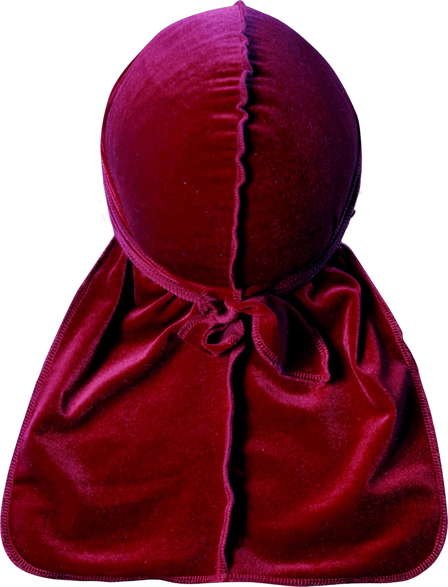 Premium Maroon Red Velvet Durag