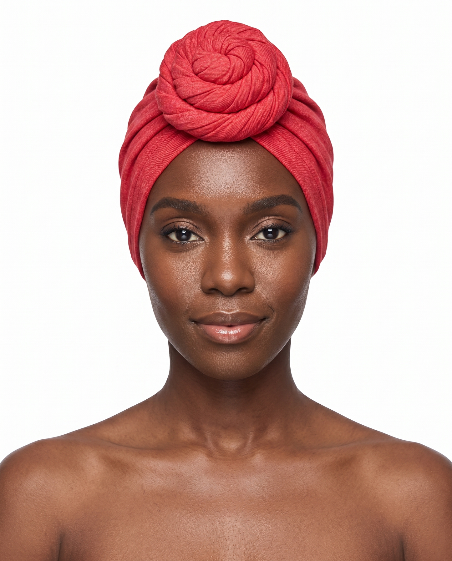 Red Knot Pro Women's Headwrap on model - JagRags