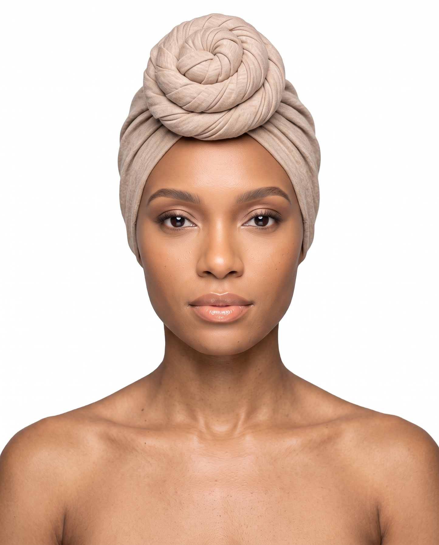 Natural Knot Pro Women's Headwrap on model - JagRags