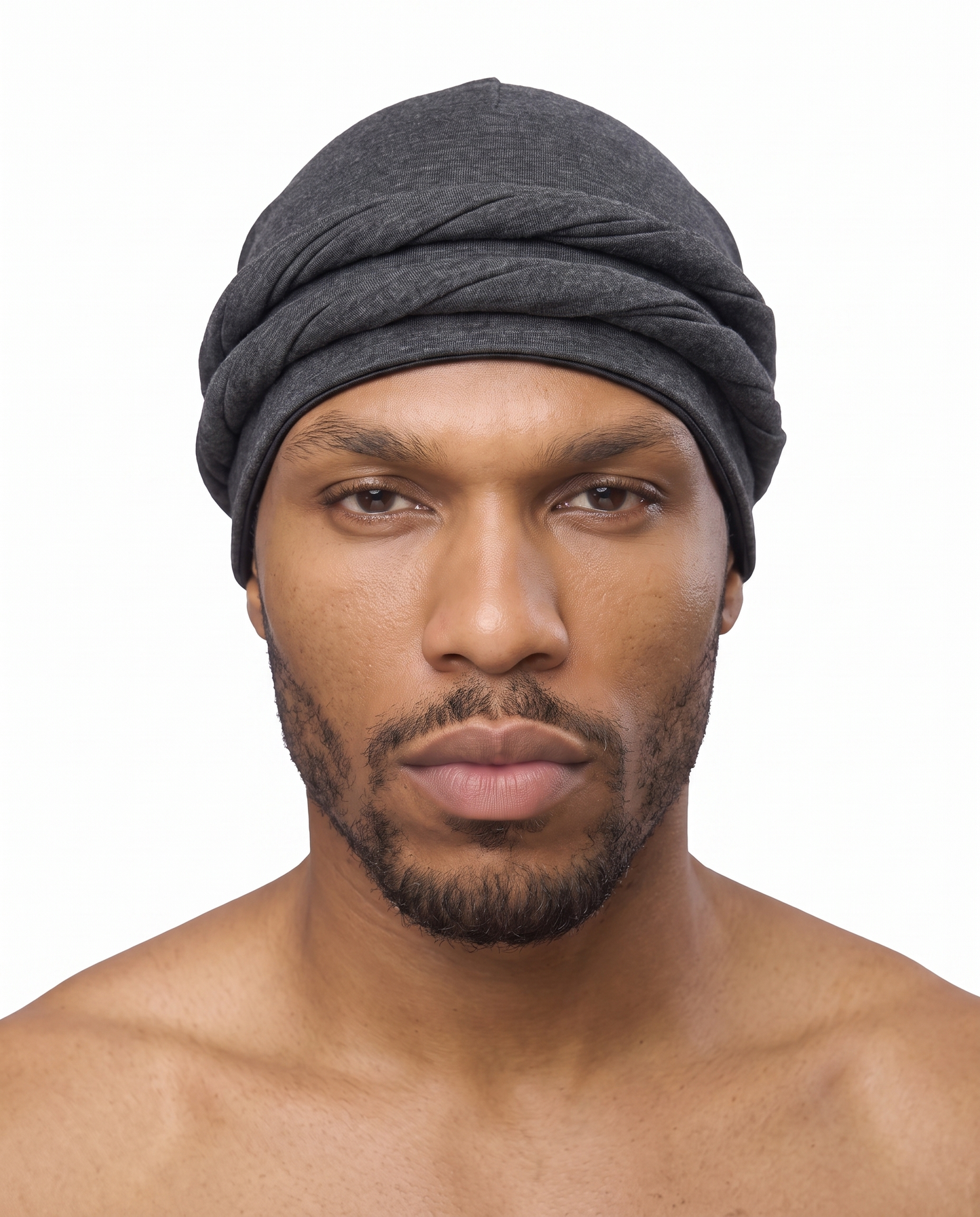 Athletic Dark Grey men's halo turban