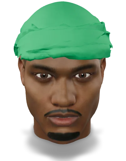 Kelly Green Ez HeadWrap T-Shirt Turban