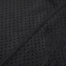 Athletic Mesh Black Durag fabric close-up showing texture and stitching detail