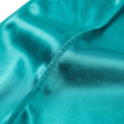 Premium Jade Green Silk Durag fabric close-up showing Jade Green silky satin texture and stitching detail