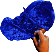 Premium Crushed Velvet Blue JagRag