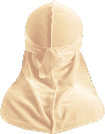 Premium Brown Vanilla Velvet Durag