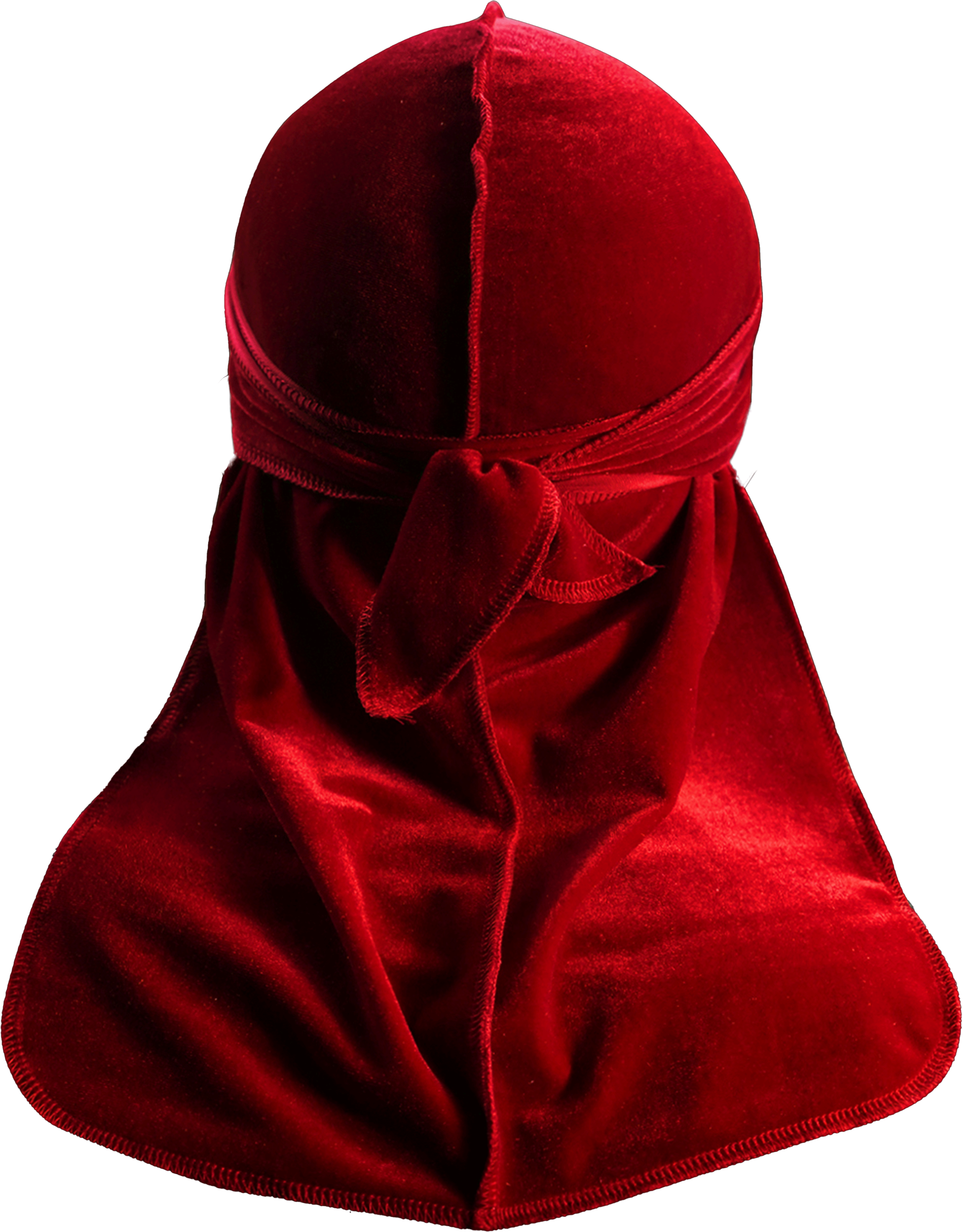 Premium Red Velvet Durag