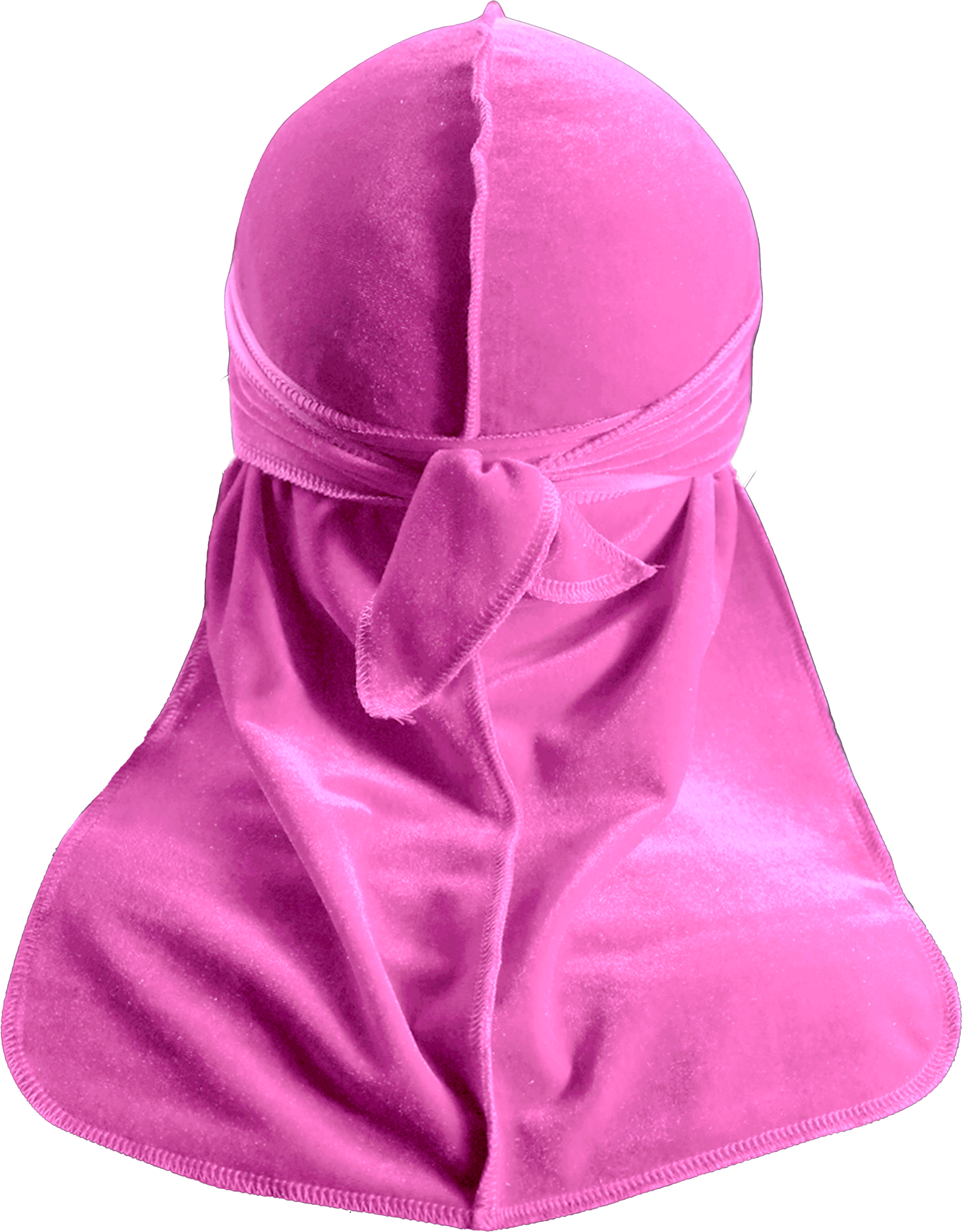 Premium Powder Pink Velvet Durag