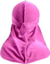 Premium Powder Pink Velvet Durag