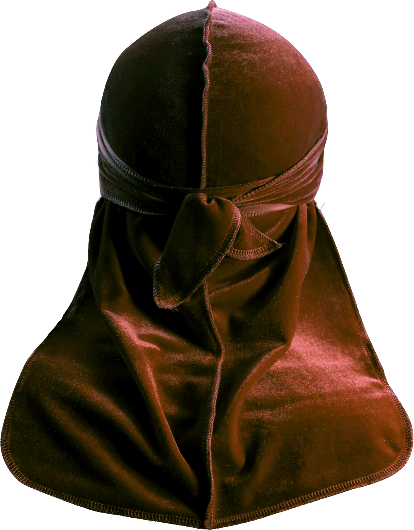 Premium Brown Coffee Velvet Durag