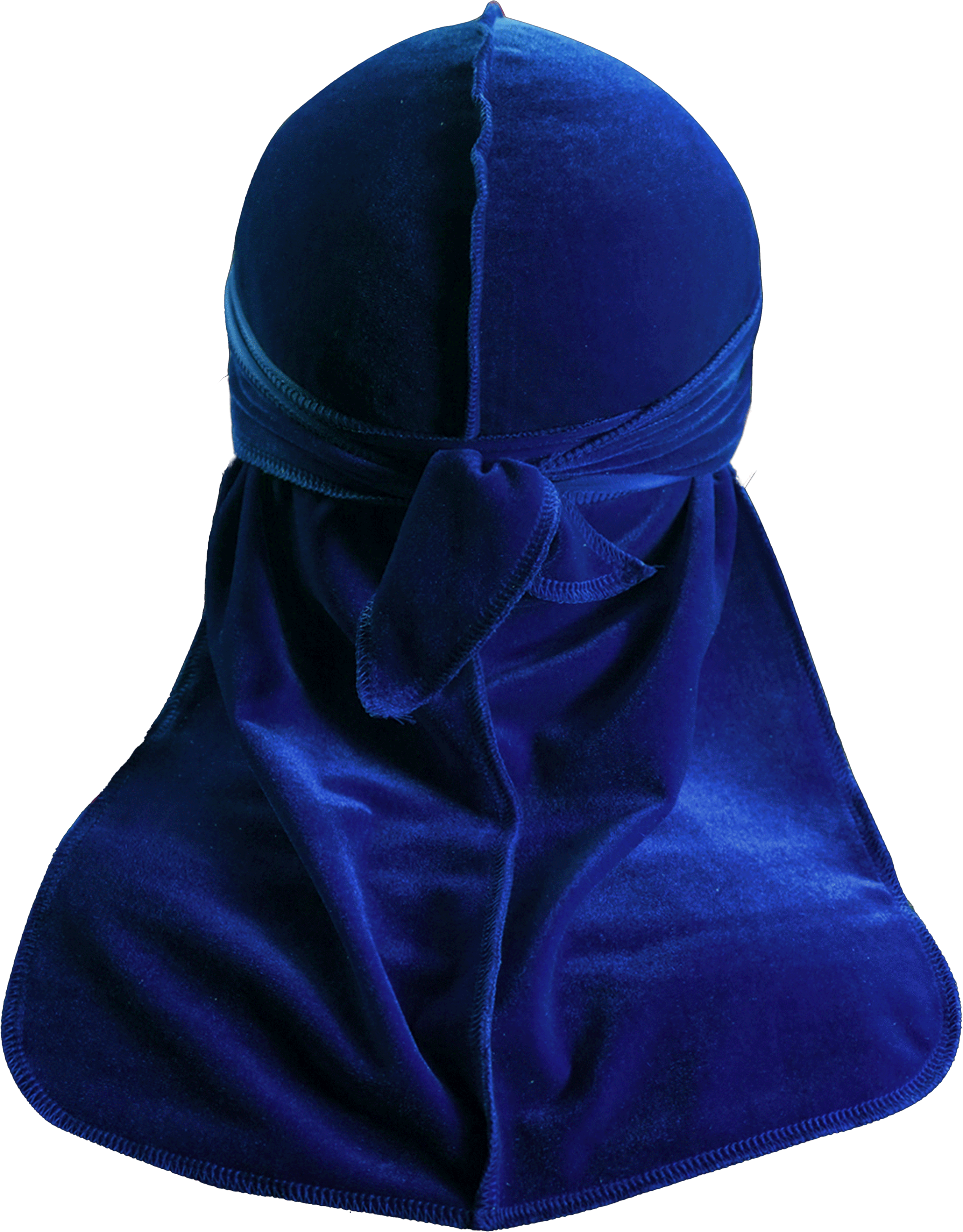 Premium Blue Velvet Durag