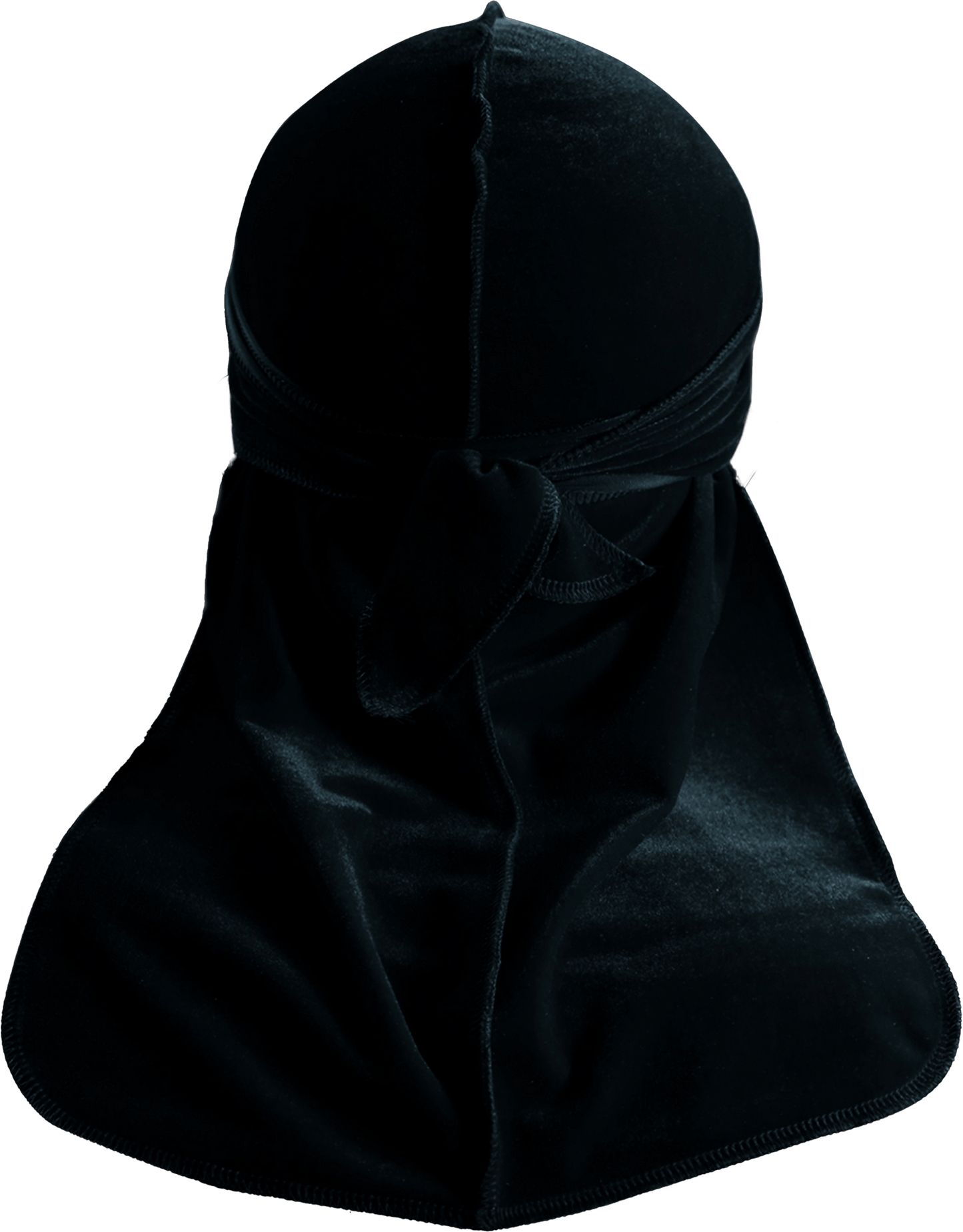 Premium Black Velvet Durag