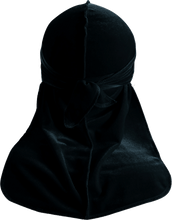 Premium Black Velvet Durag