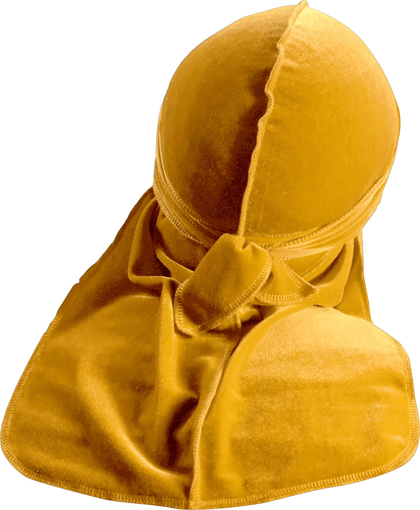 Premium Canary Yellow Velvet Durag