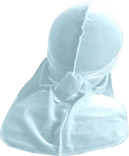 Premium White Velvet Durag