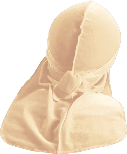 Premium Brown Vanilla Velvet Durag