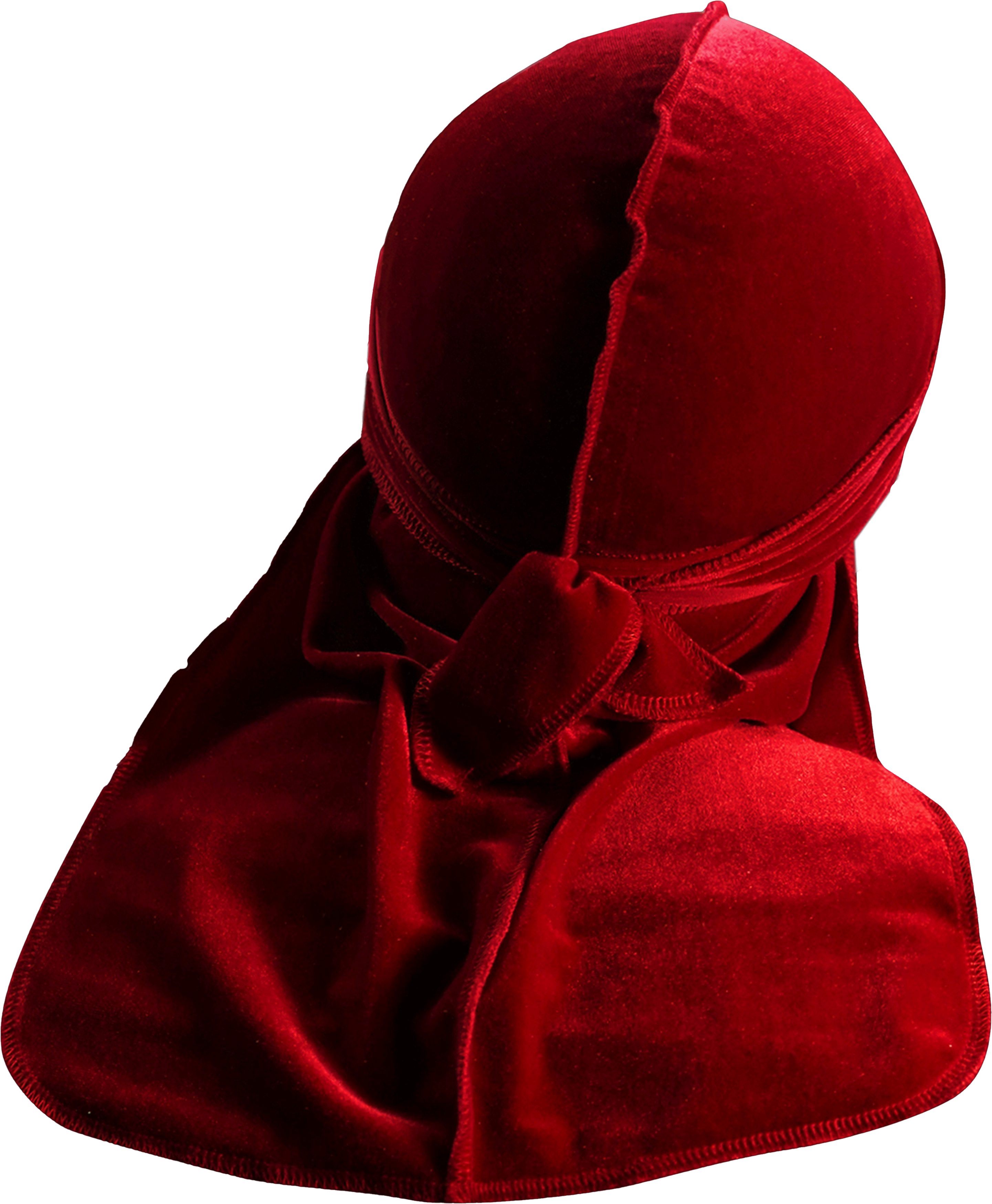 Premium Red Velvet Durag