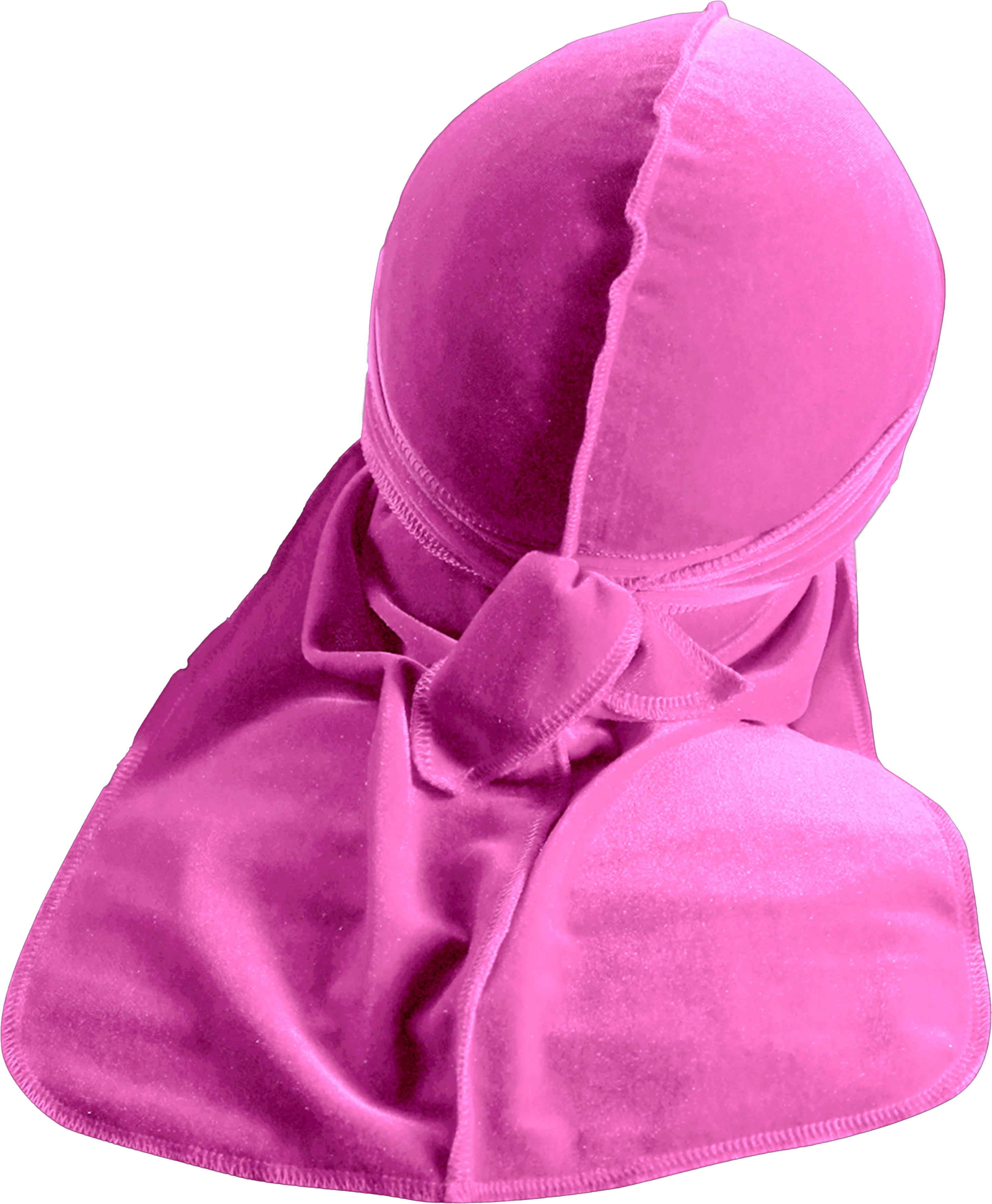 Premium Powder Pink Velvet Durag