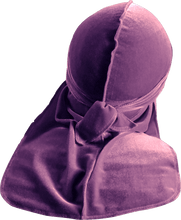 Premium Lavender Purple Velvet Durag