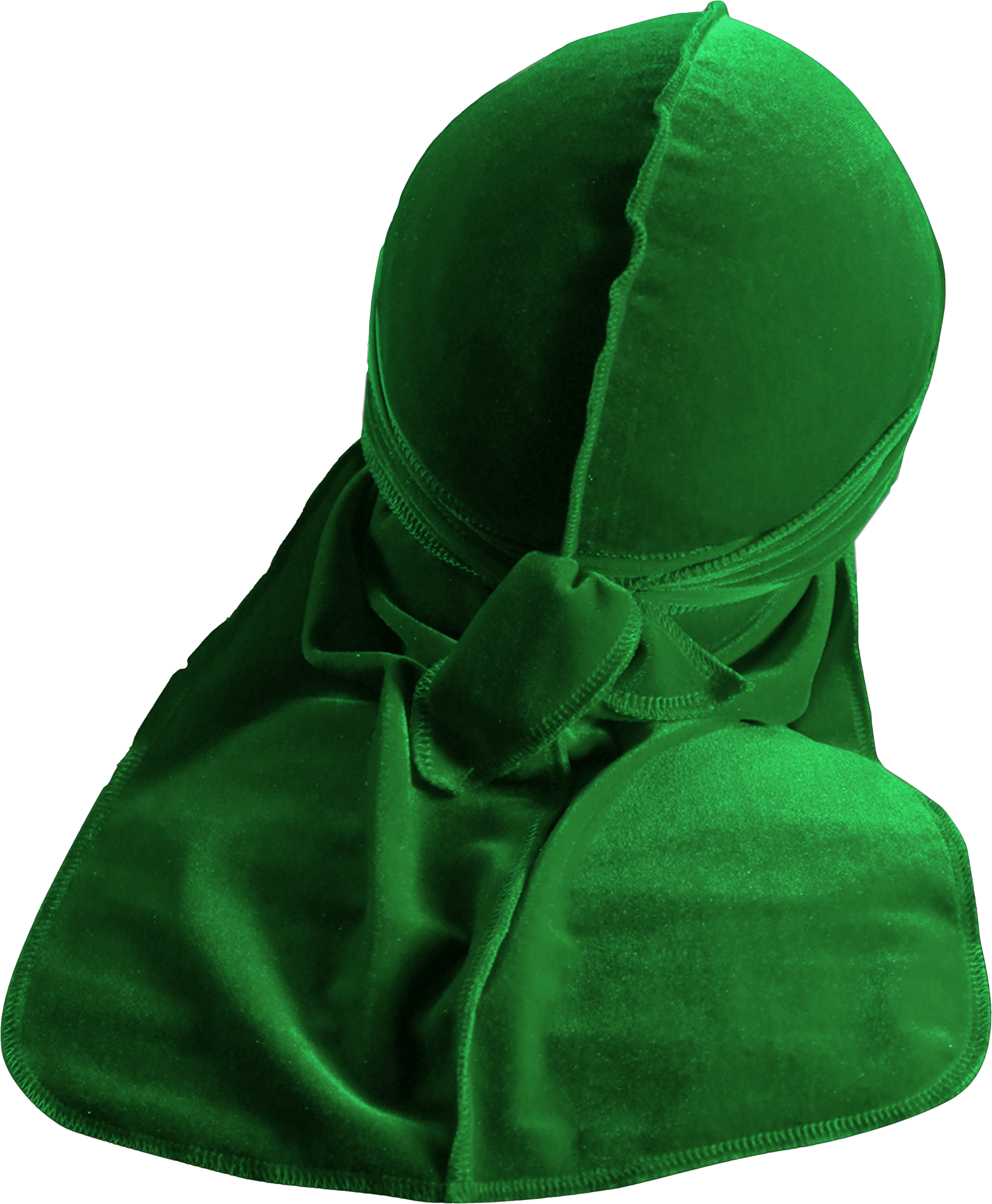 Premium Green Velvet Durag