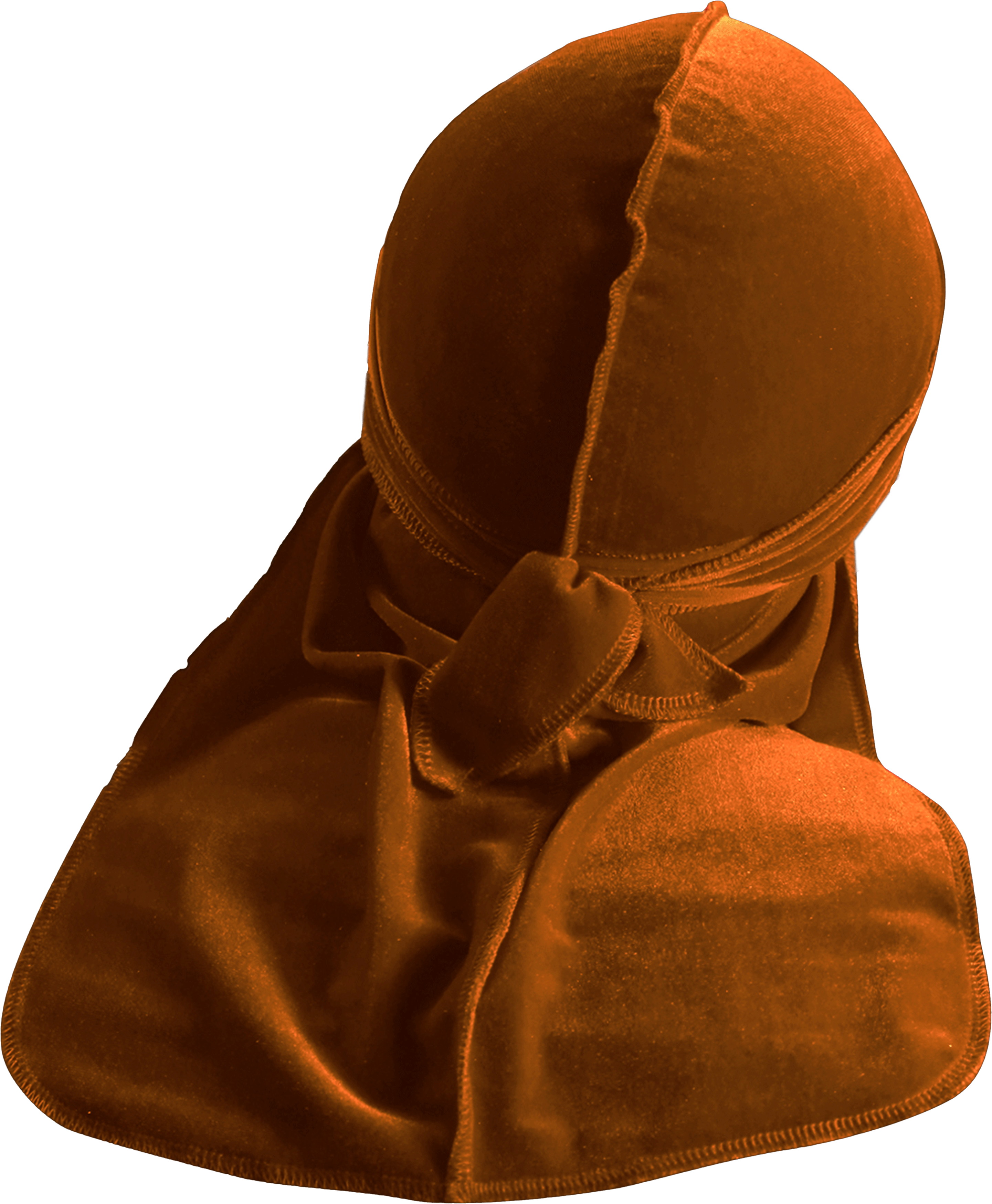 Premium Brown Gold Velvet Durag