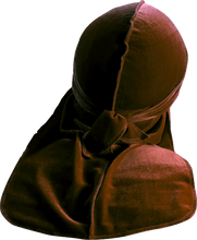 Premium Brown Coffee Velvet Durag