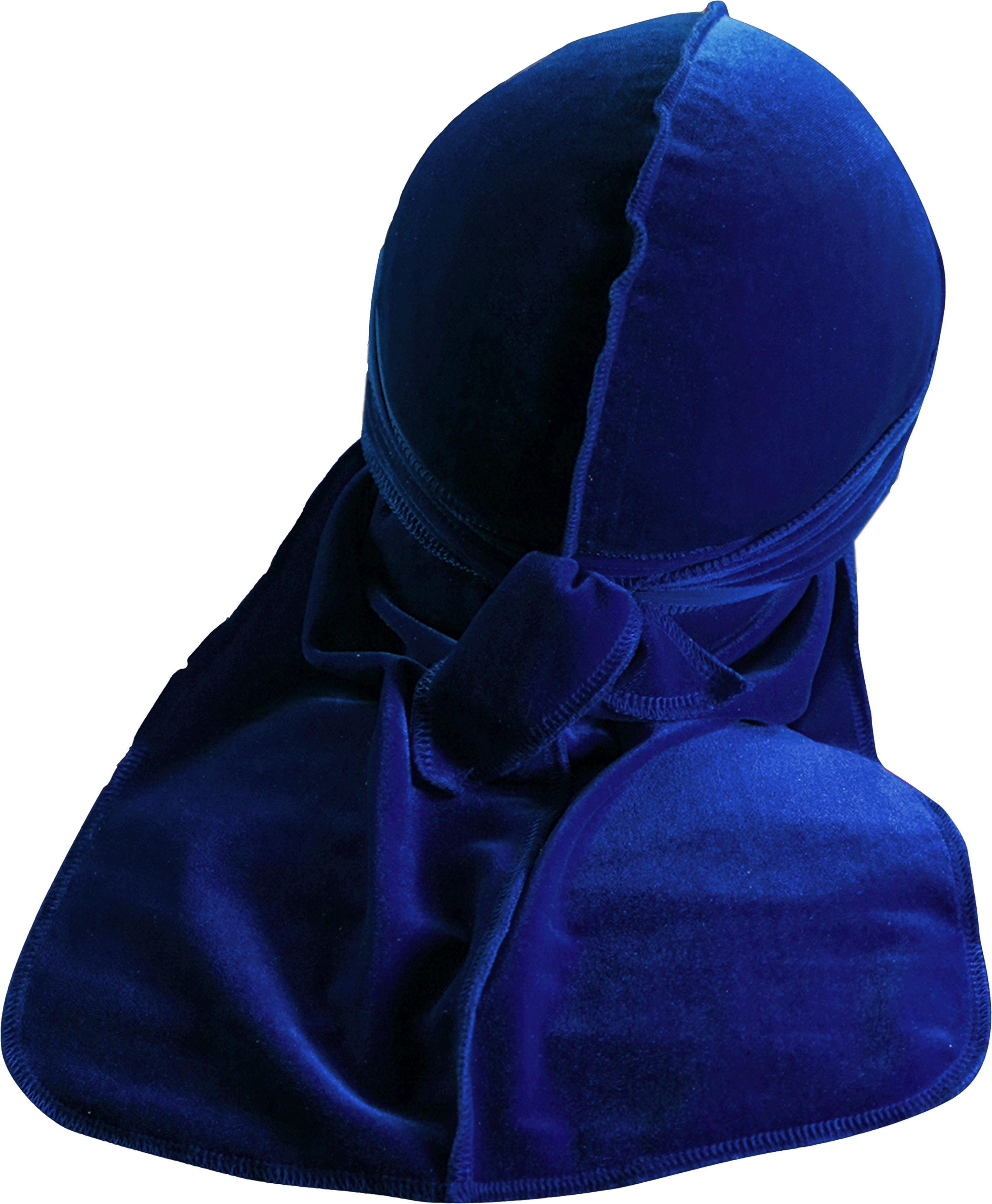 Premium Blue Velvet Durag