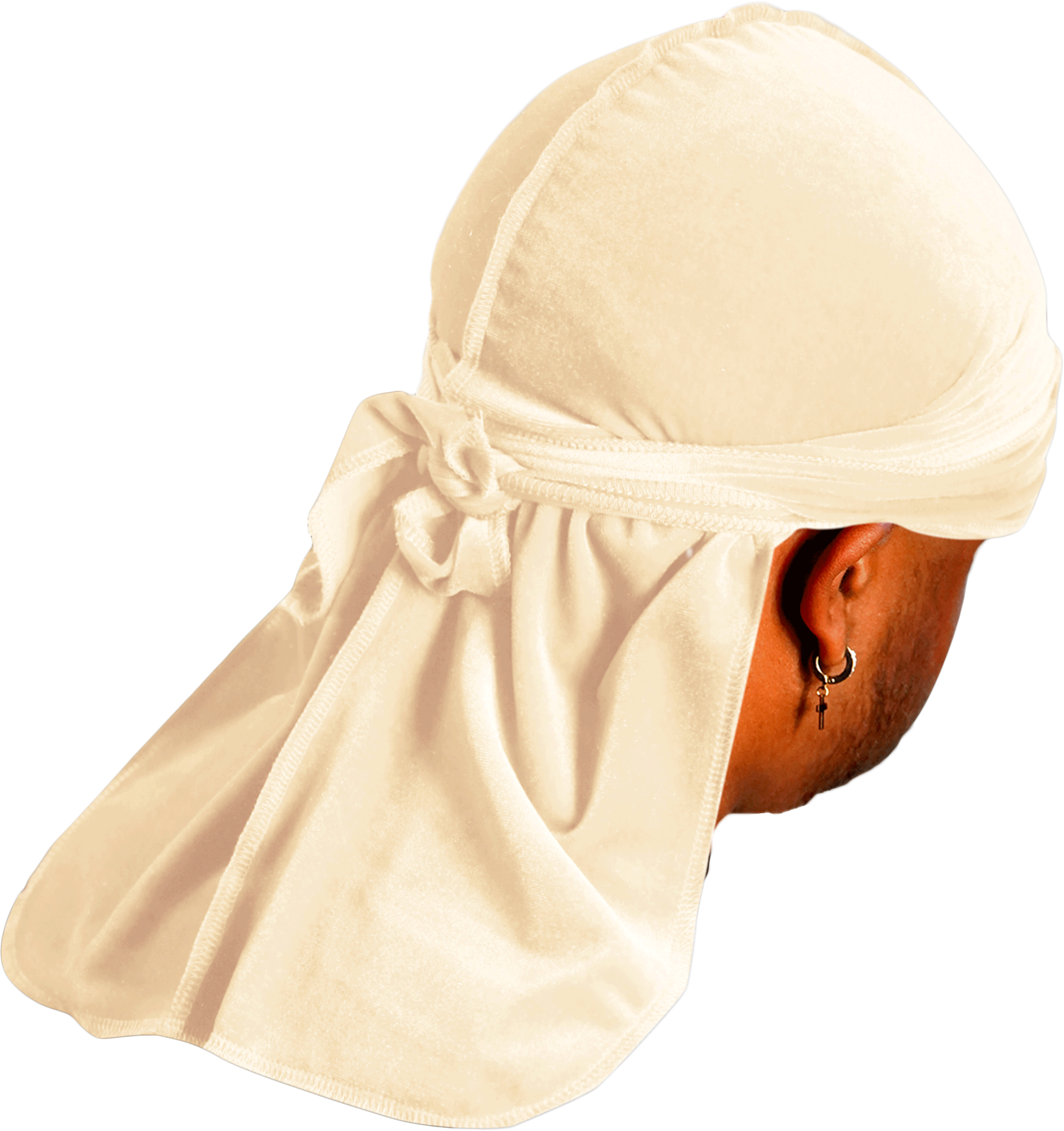 Premium Brown Vanilla Velvet Durag