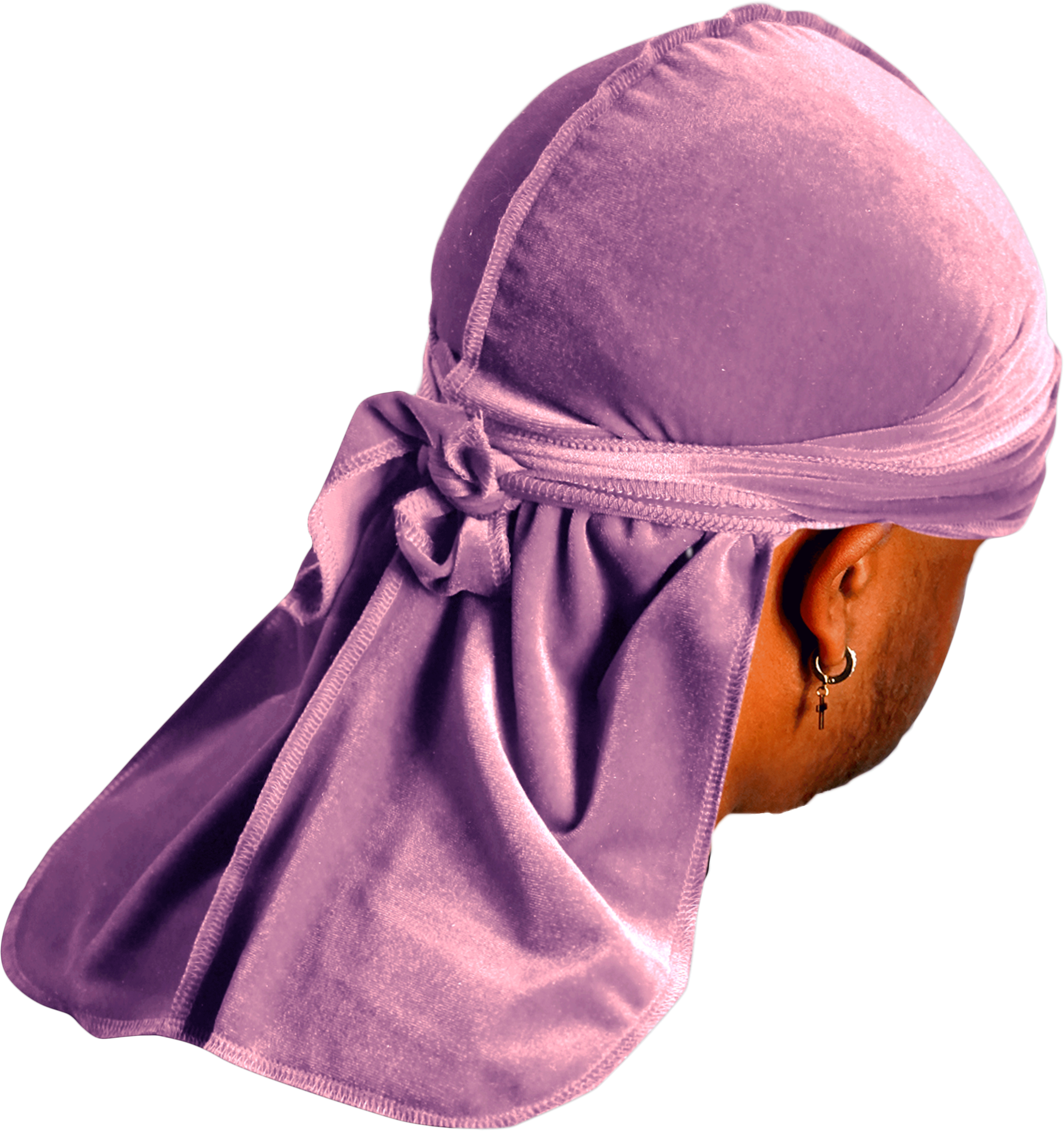 Premium Lavender Purple Velvet Durag