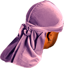 Premium Lavender Purple Velvet Durag