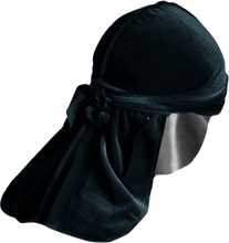 Premium Black Velvet Durag