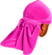Premium Pink Velvet Durag