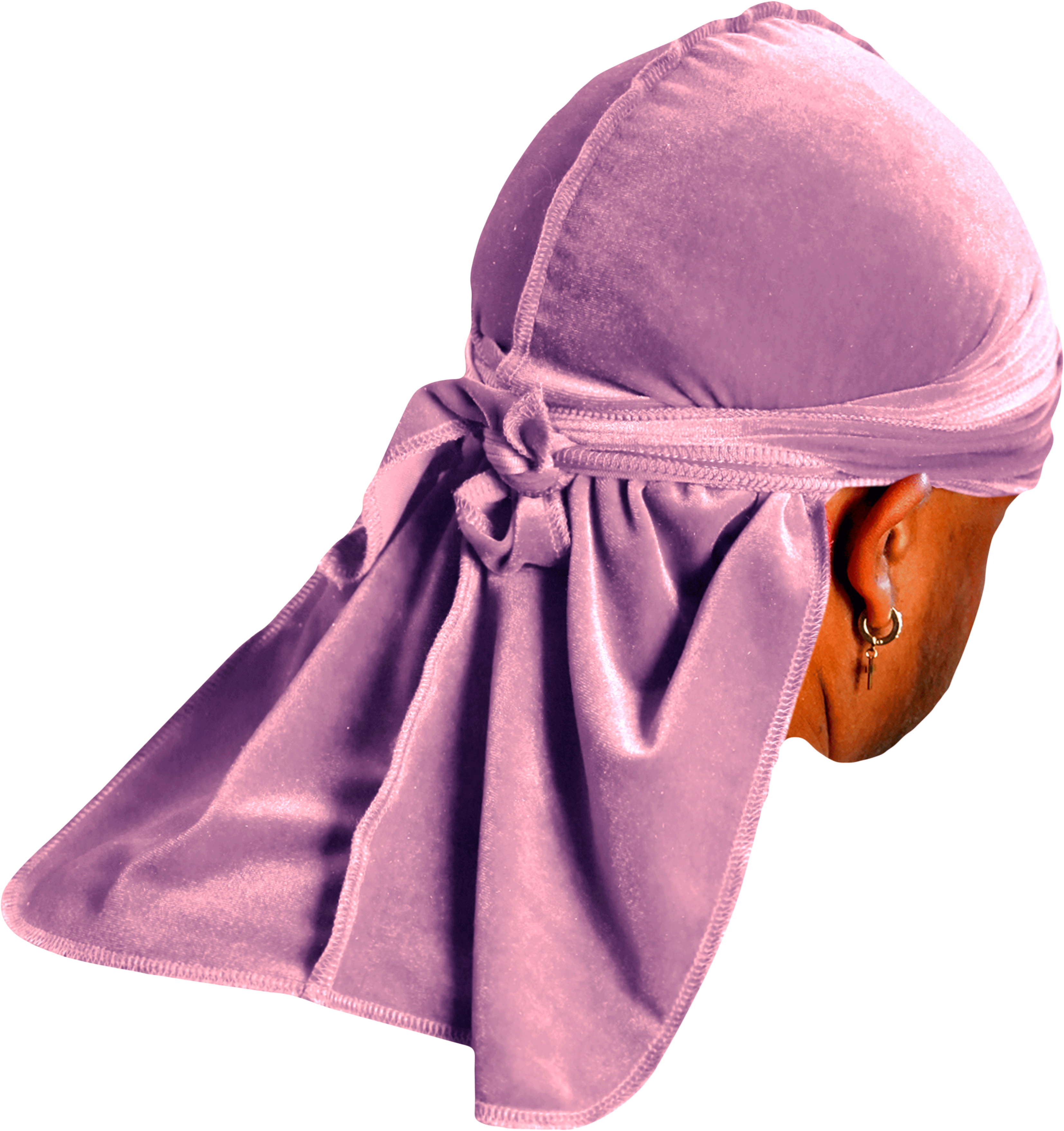 Premium Lavender Purple Velvet Durag