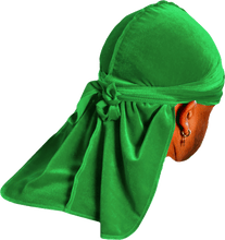 Premium Green Velvet Durag