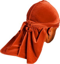 Premium Brown Clay Velvet Durag