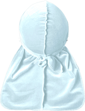 Premium White Velvet Durag