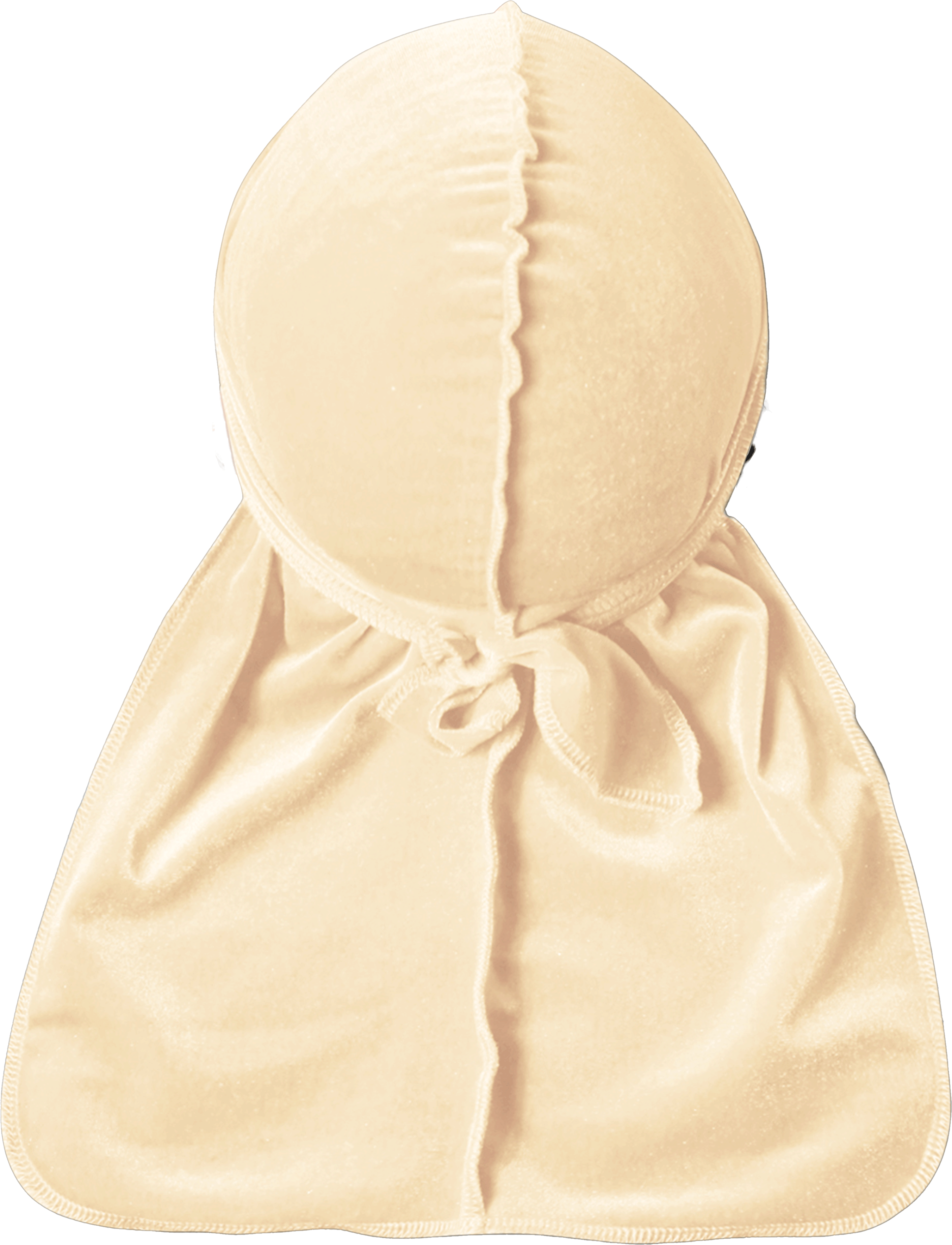 Premium Cream Khaki Velvet Durag