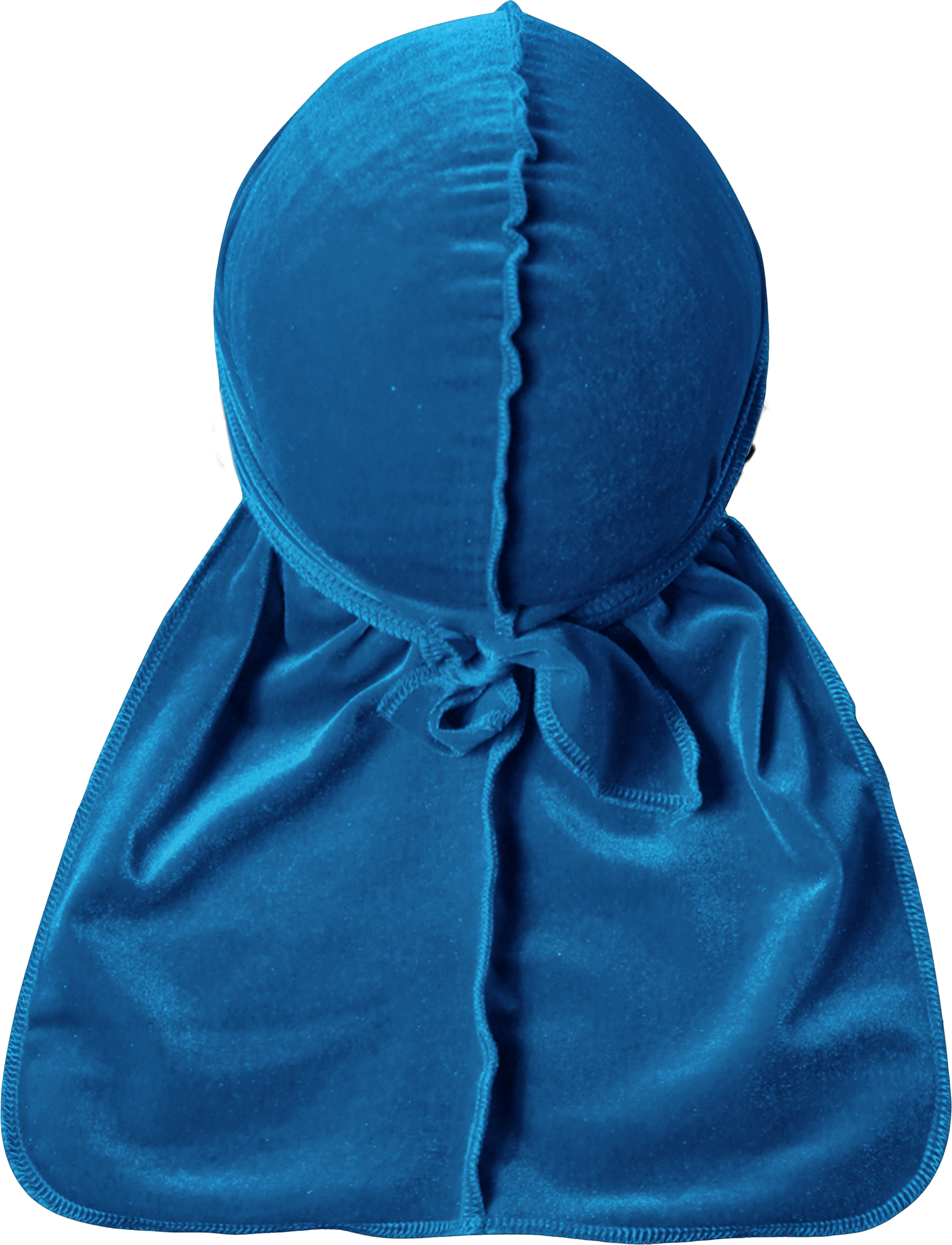 Premium Turquoise Blue Velvet Durag