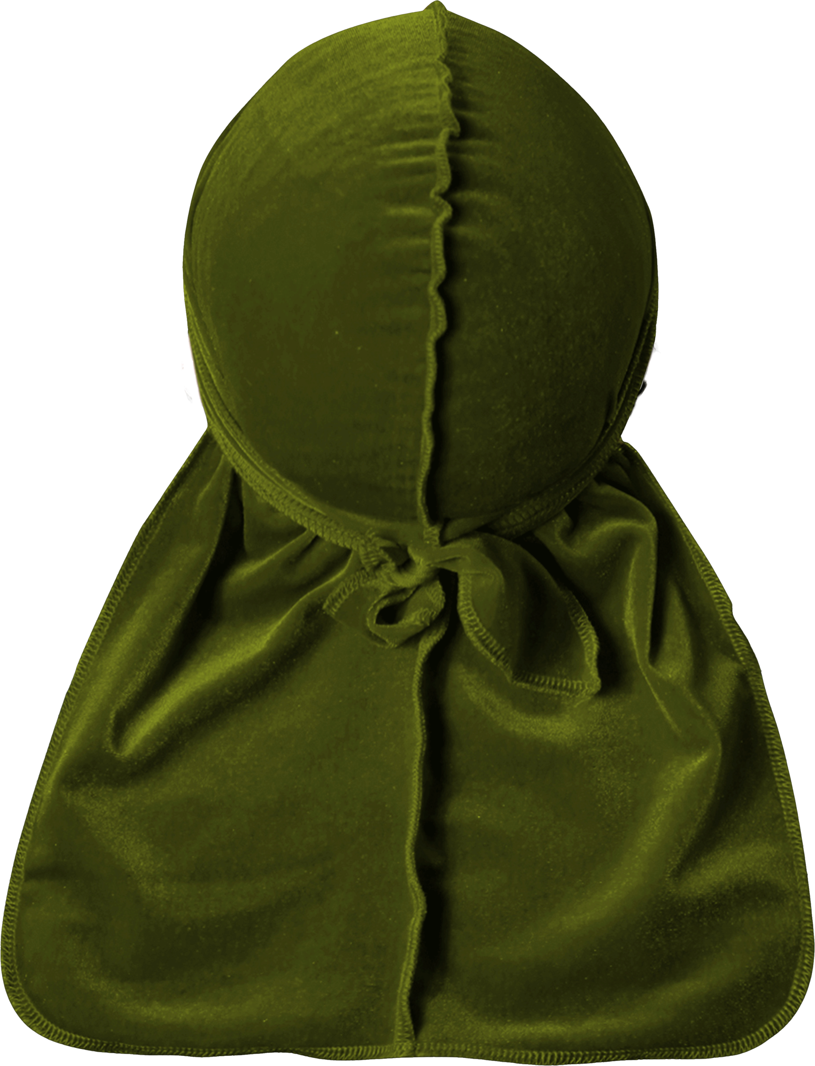 Premium Olive Green Velvet Durag