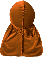 Premium Brown Gold Velvet Durag
