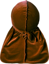 Premium Brown Coffee Velvet Durag