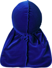 Premium Blue Velvet Durag