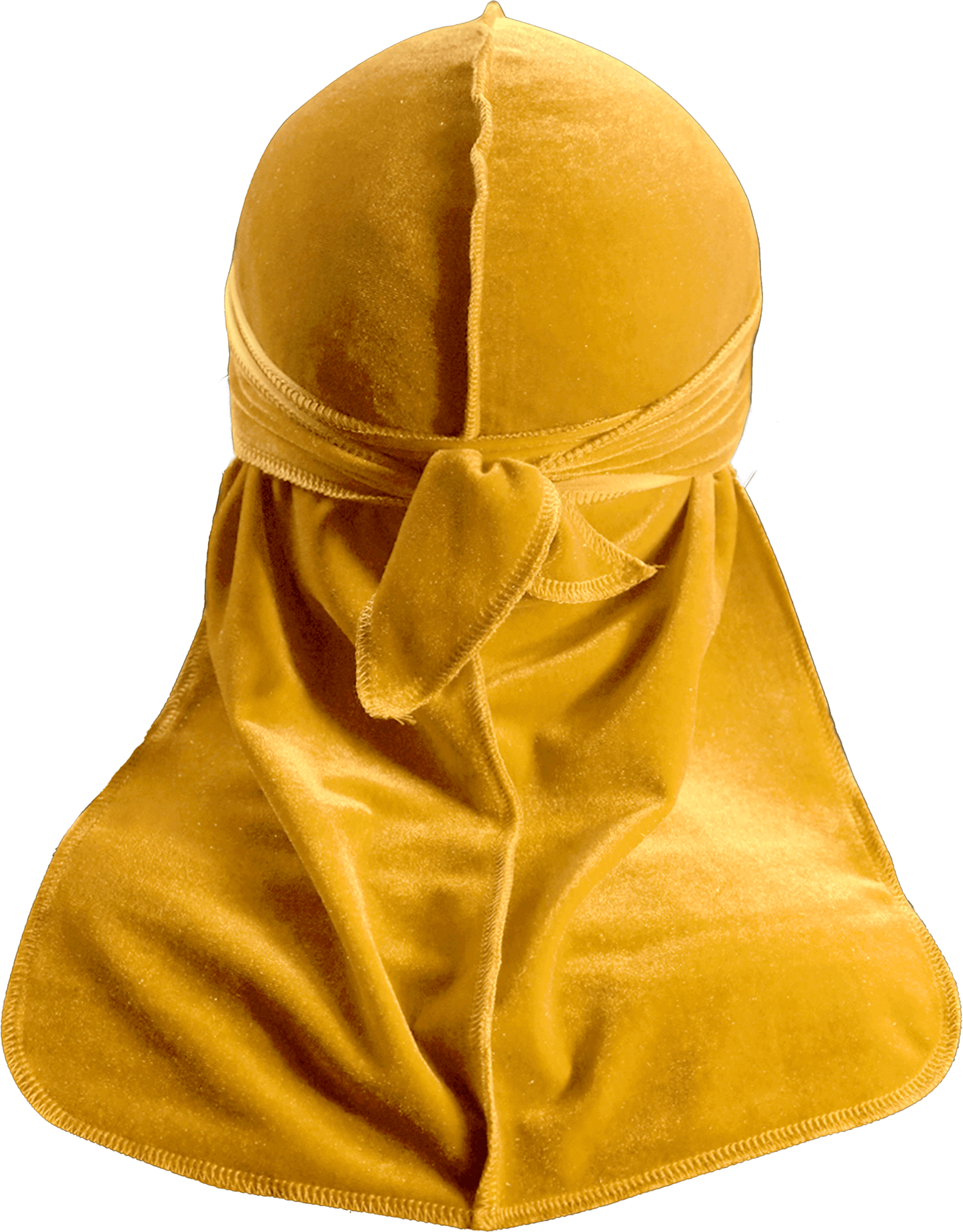 Premium Canary Yellow Velvet Durag