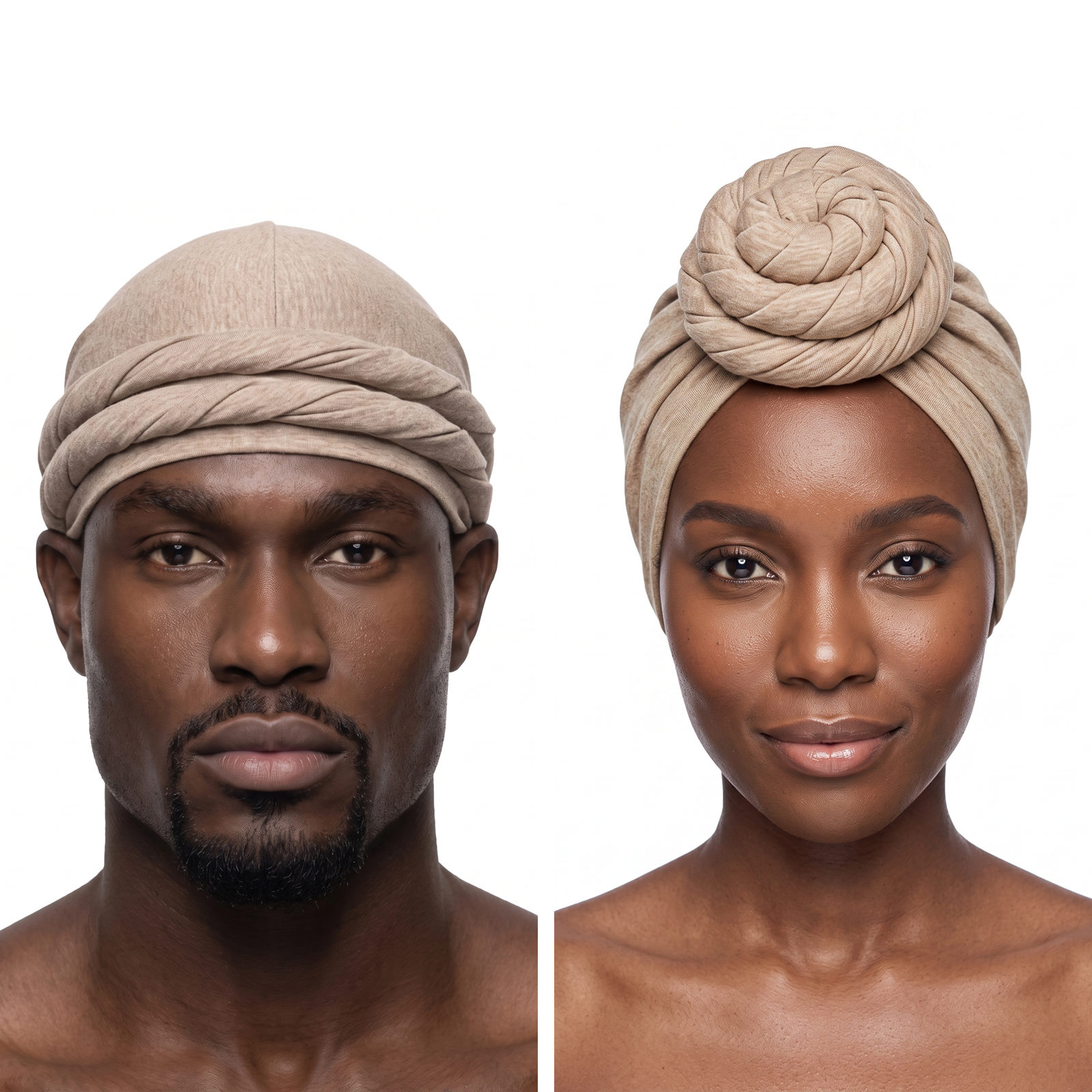 Sand Turban and Knot Pro bundle - his and hers - JagRags
