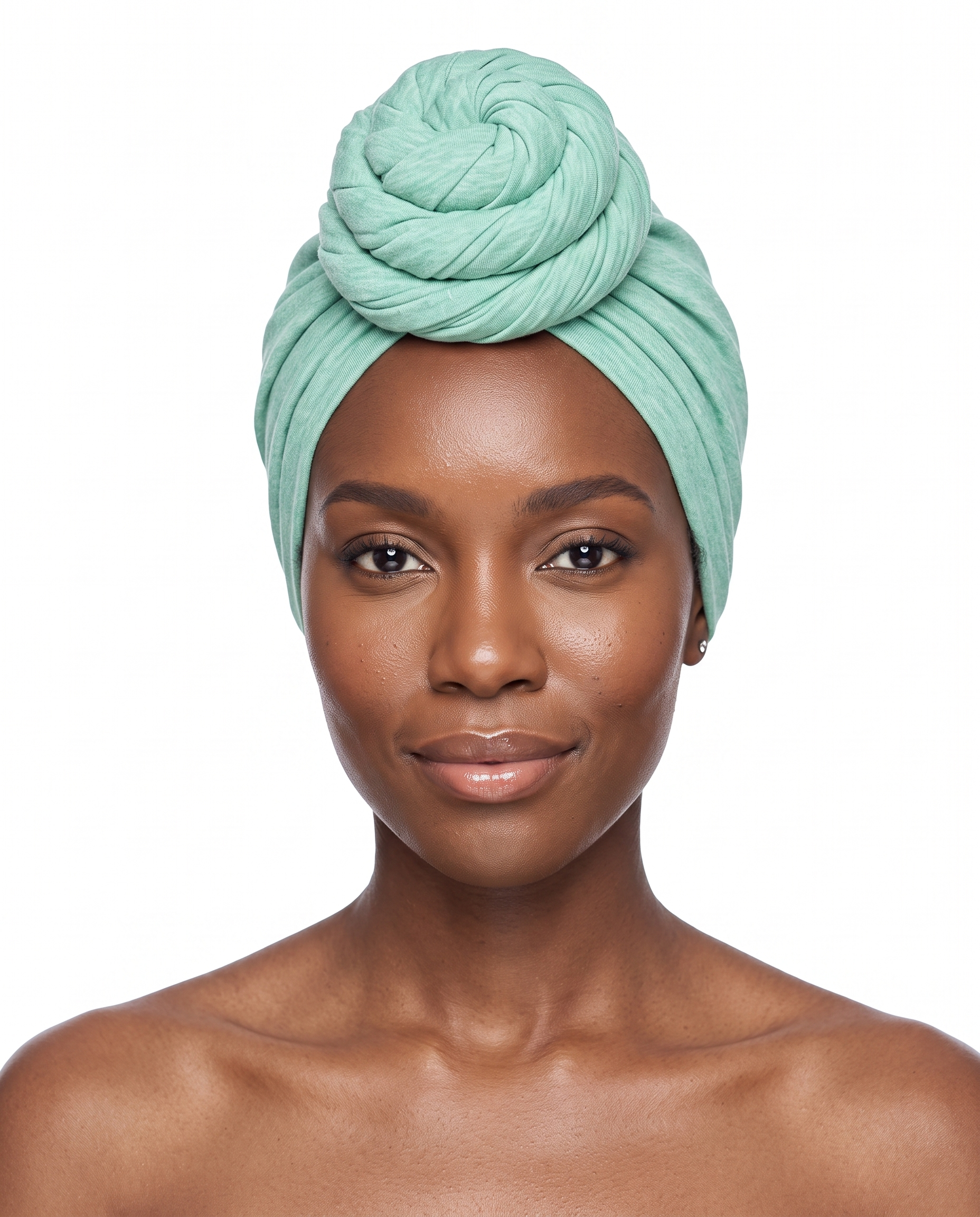 Mint Knot Pro Women's Headwrap on model - JagRags