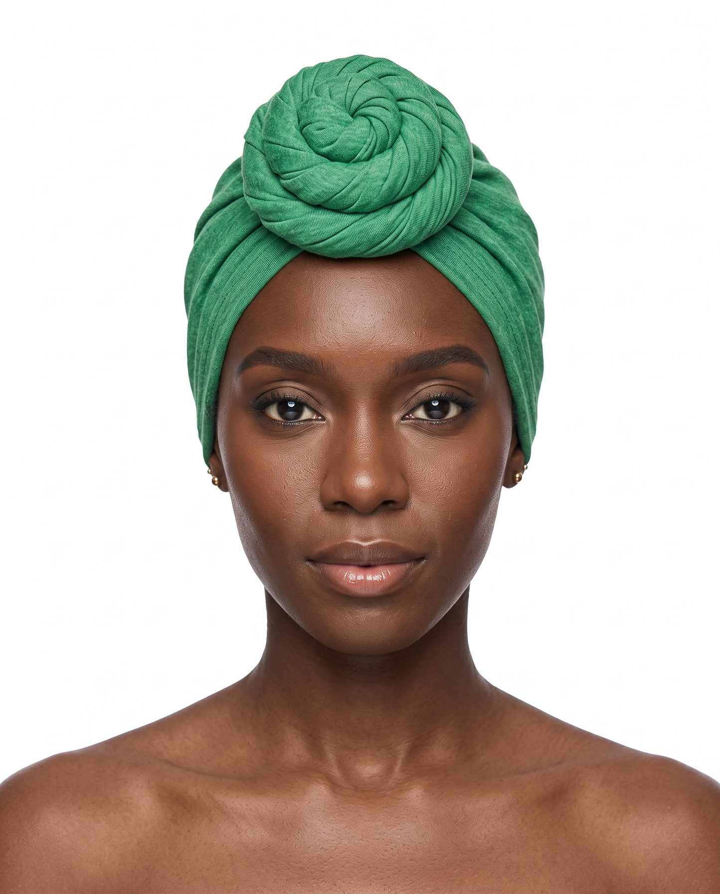 Green Knot Pro Women's Headwrap on model - JagRags