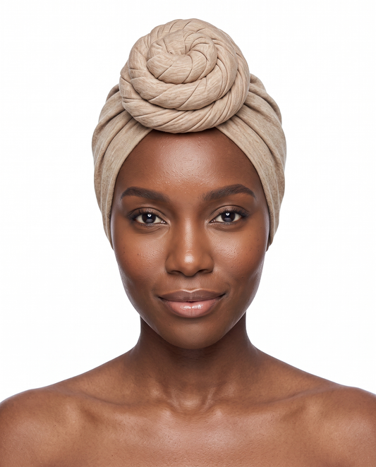 Sand Knot Pro Women's Headwrap on model - JagRags