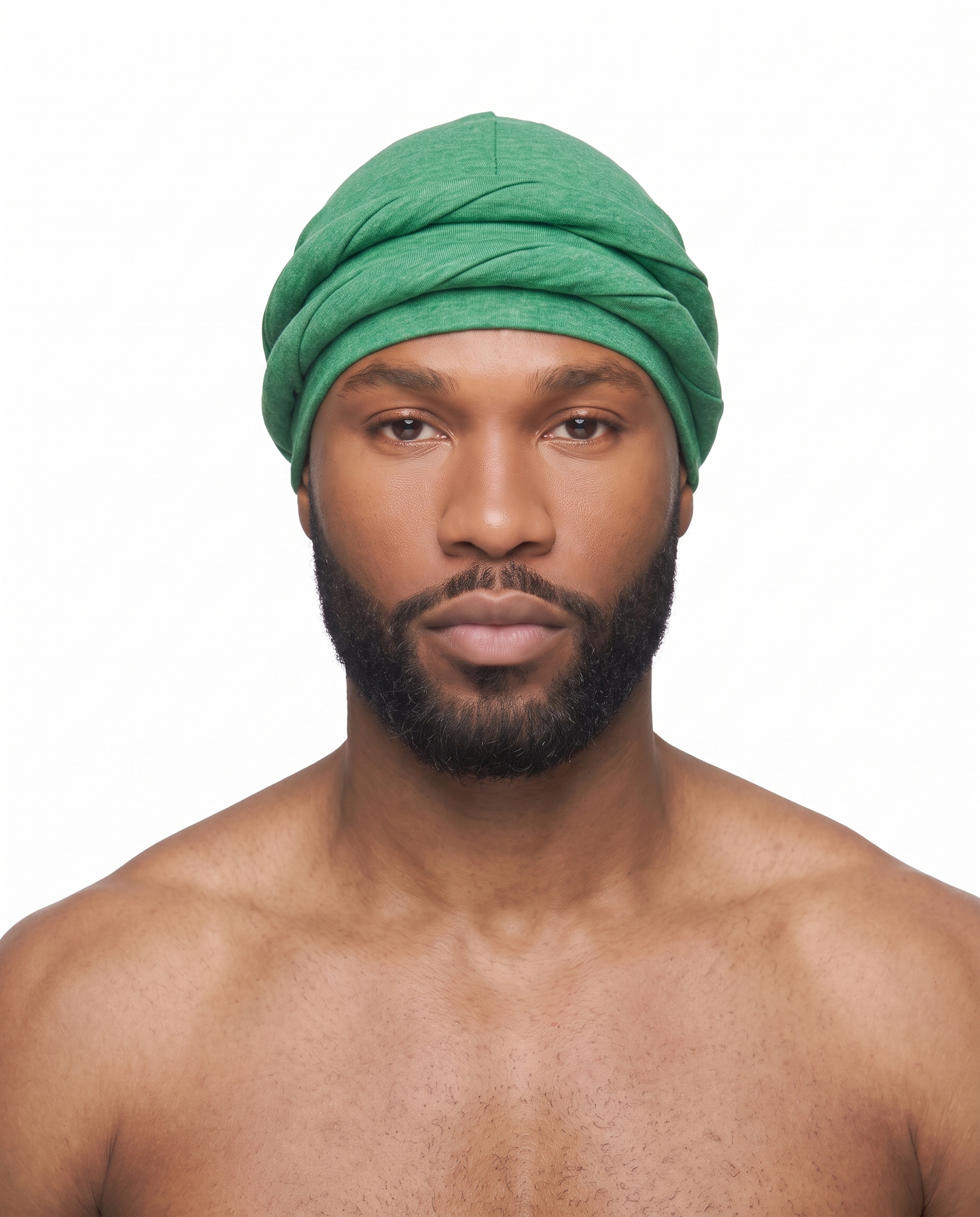 Kelly Green men's halo turban