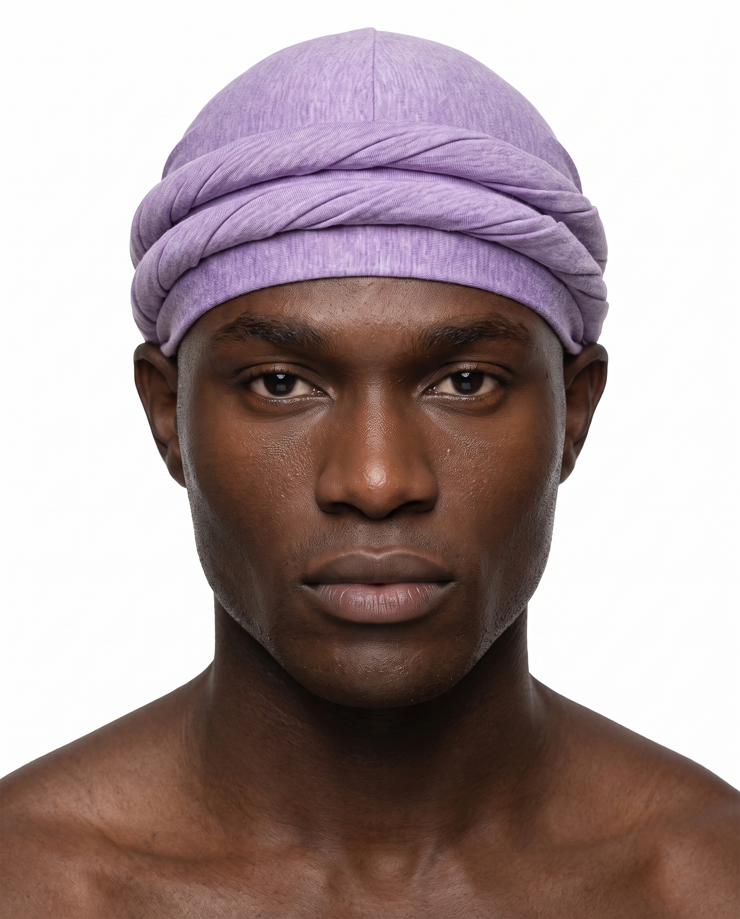 Lavender men's halo turban