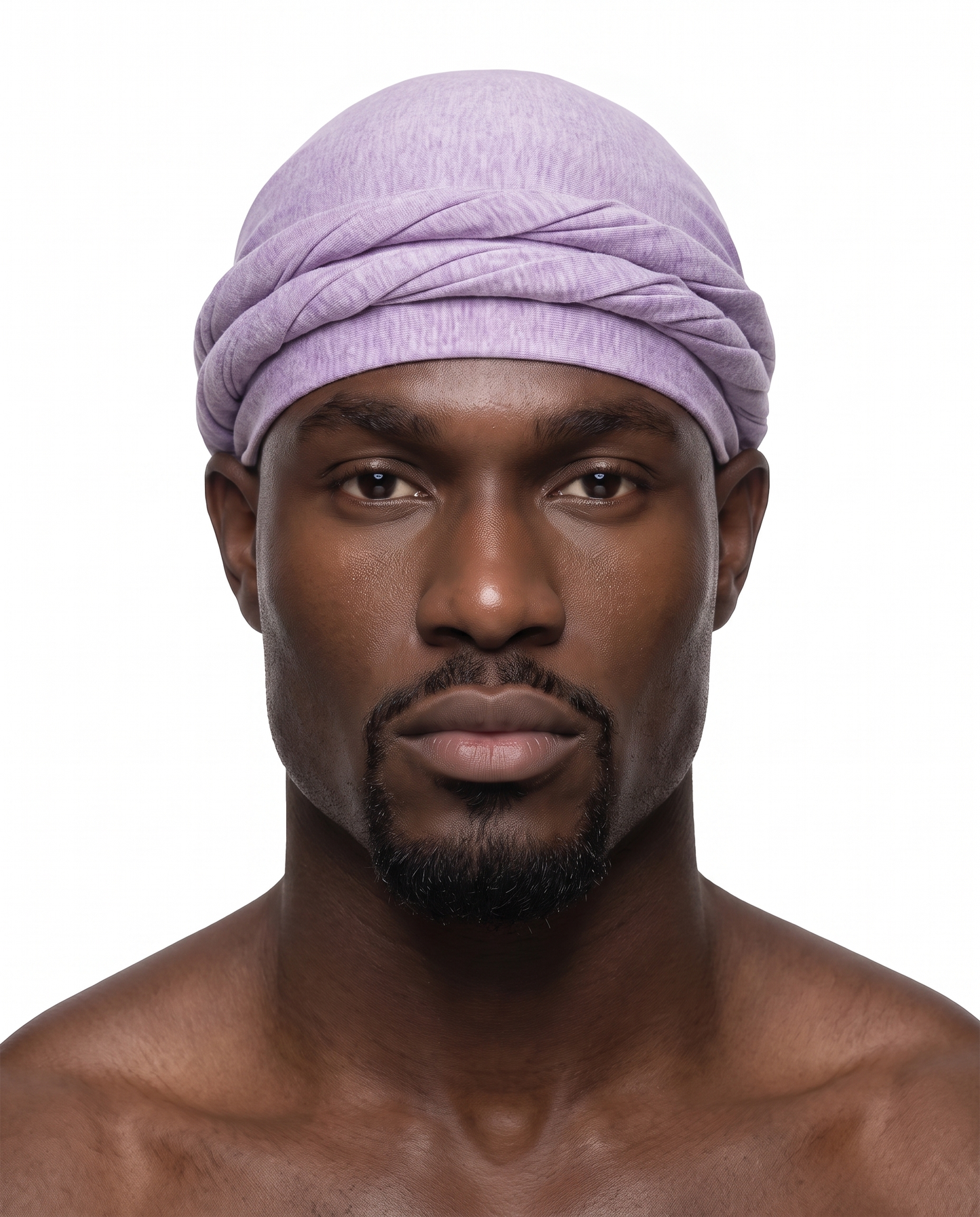 Lilac men's halo turban